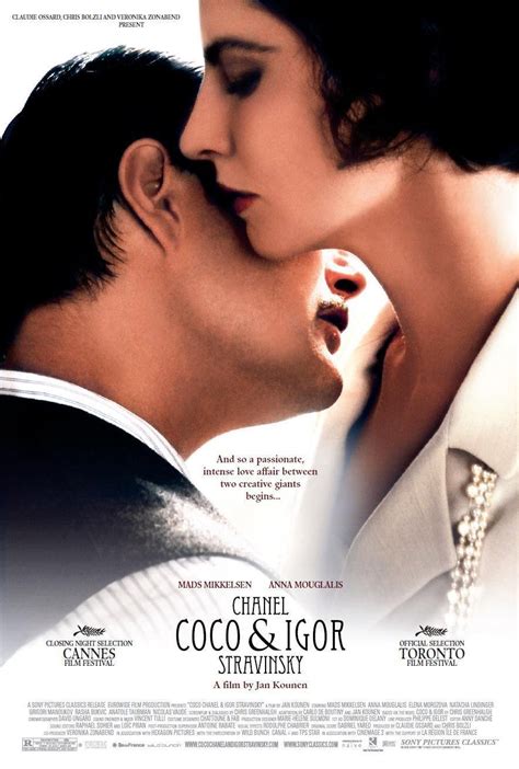 coco chanel et stravinsky|coco and igor film.